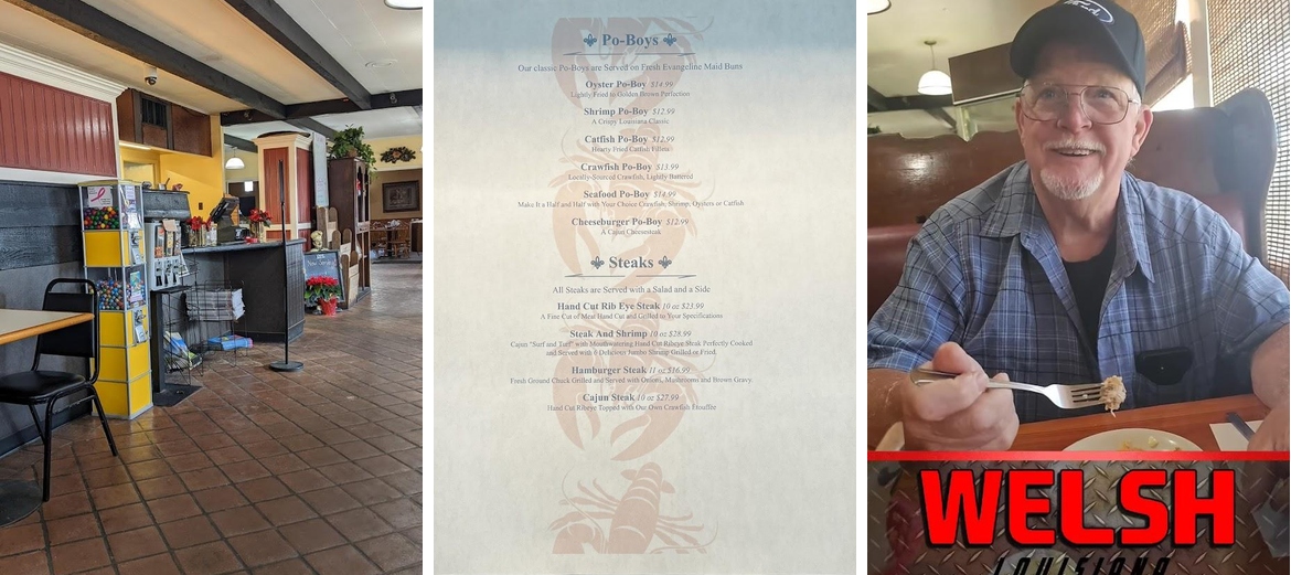 Cajun Tales Seafood Menu