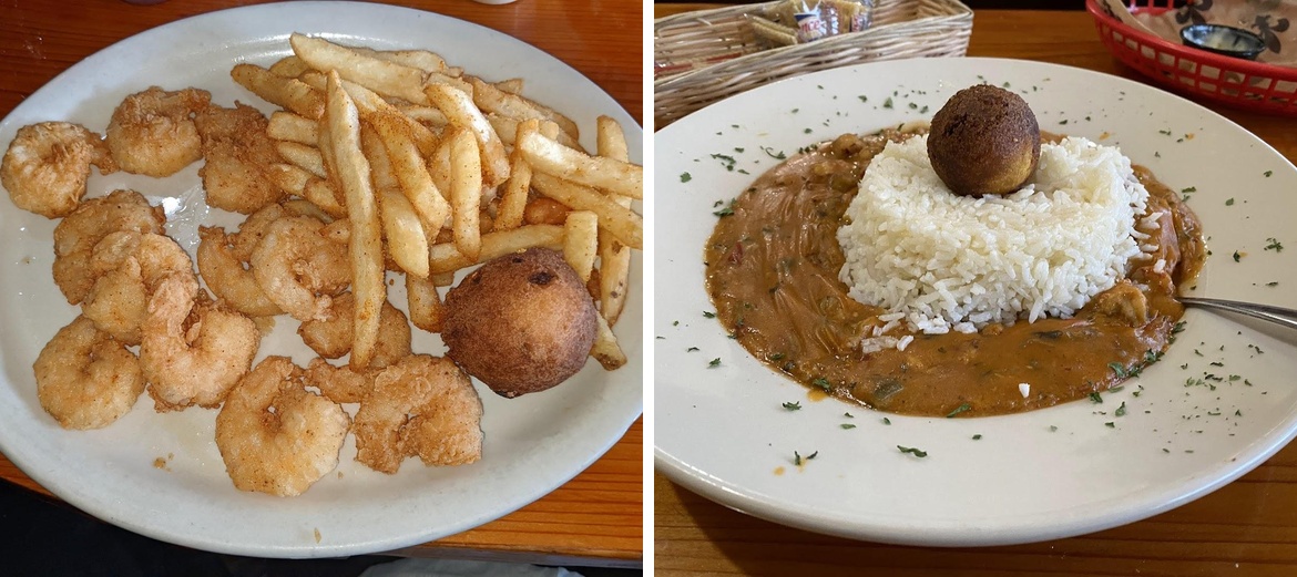Cajun Tales Seafood Menu