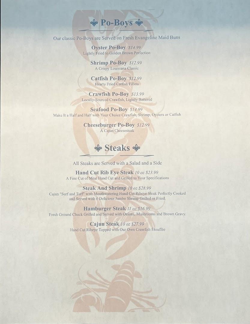 Cajun Tales Seafood